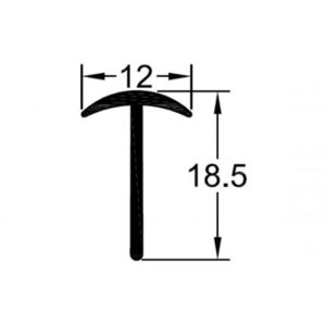 12mm “T” Section