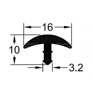 16mm “T” Edging