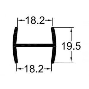18.5mm Joining Profile