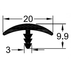 20mm “T” Edging