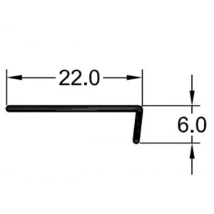 22mm Window Mould