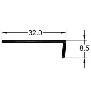 32mm Window Mould