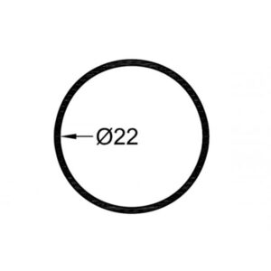 Rod Covering Inside Ø 22mm Wall Thickness 0.8mm