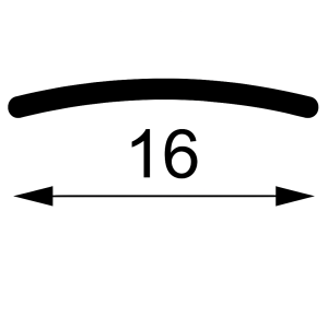 Large Joining Strip 16MM
